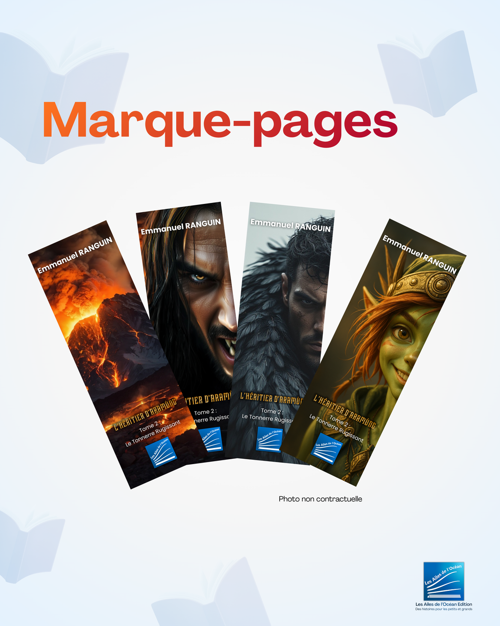 Pack de 4 marque-Pages