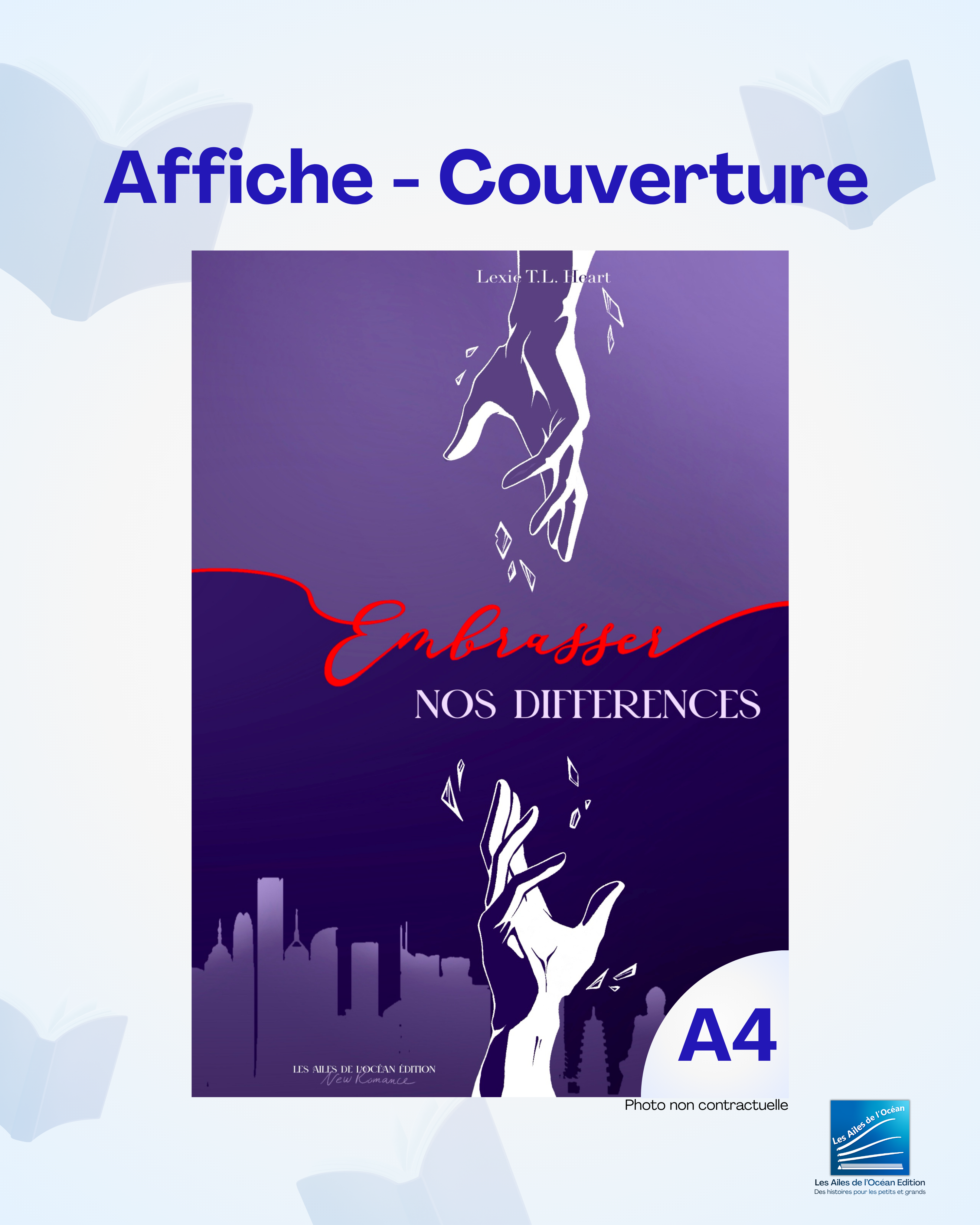 Affiche de couverture de Livre - A4