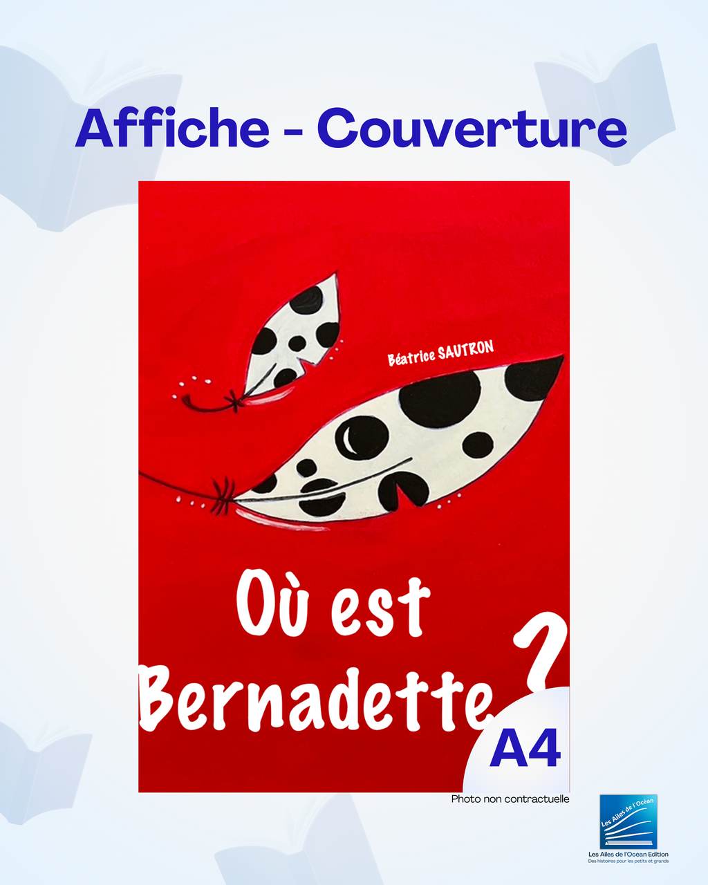 Affiche de couverture de Livre - A4
