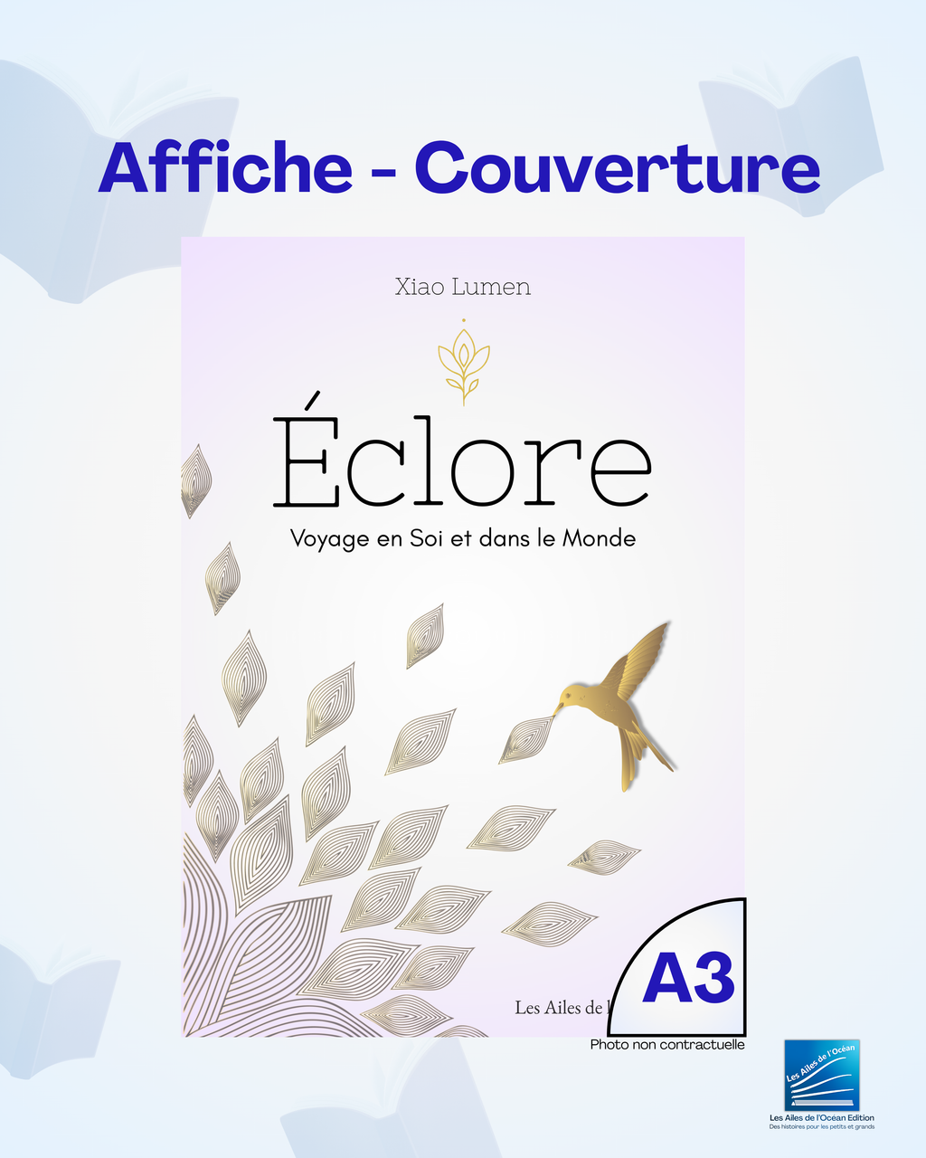 Affiche de couverture de Livre - A4
