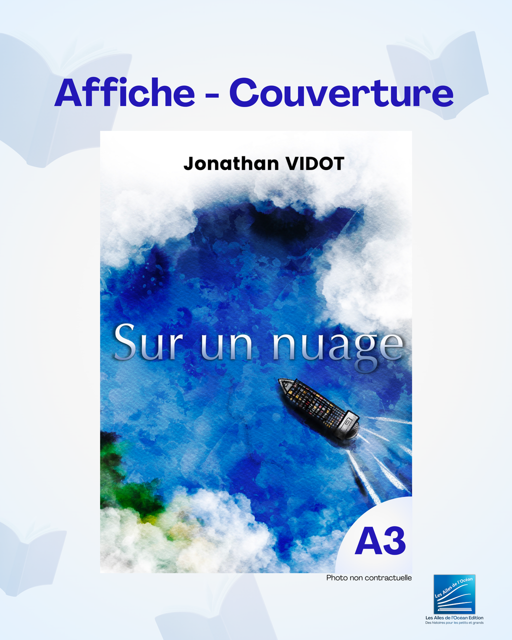 Affiche de couverture de Livre - A3