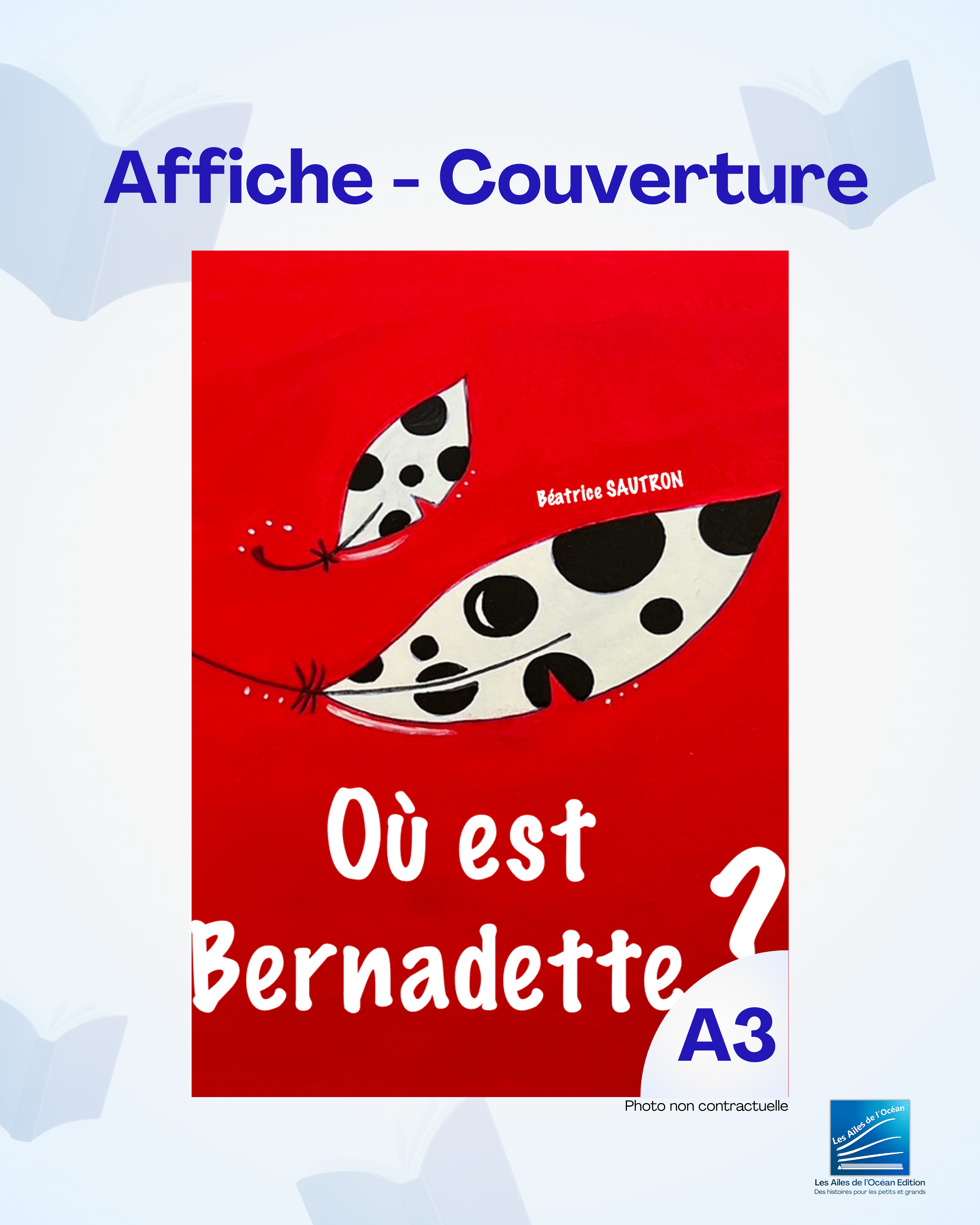 Affiche de couverture de Livre - A3