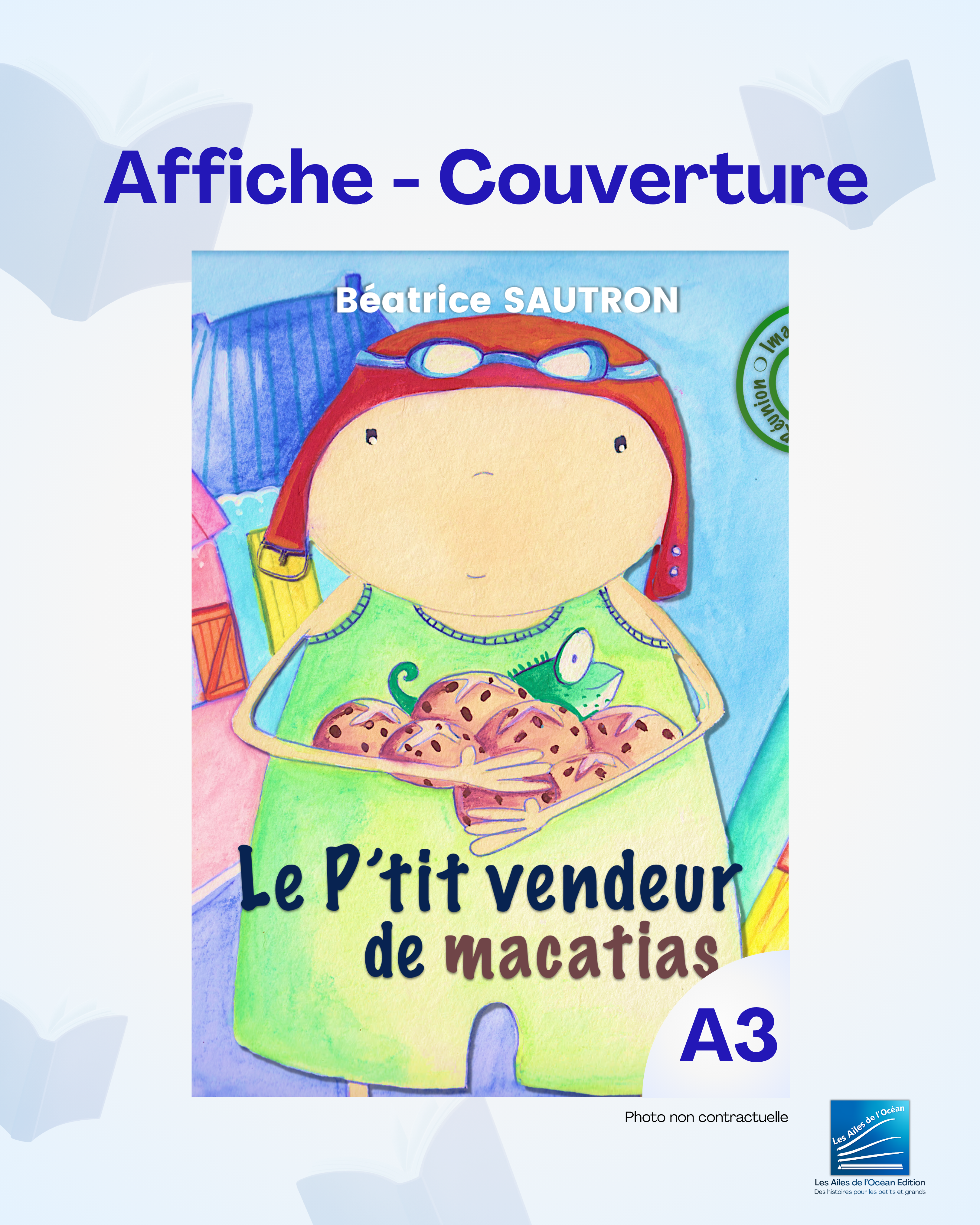 Affiche de couverture de Livre - A3