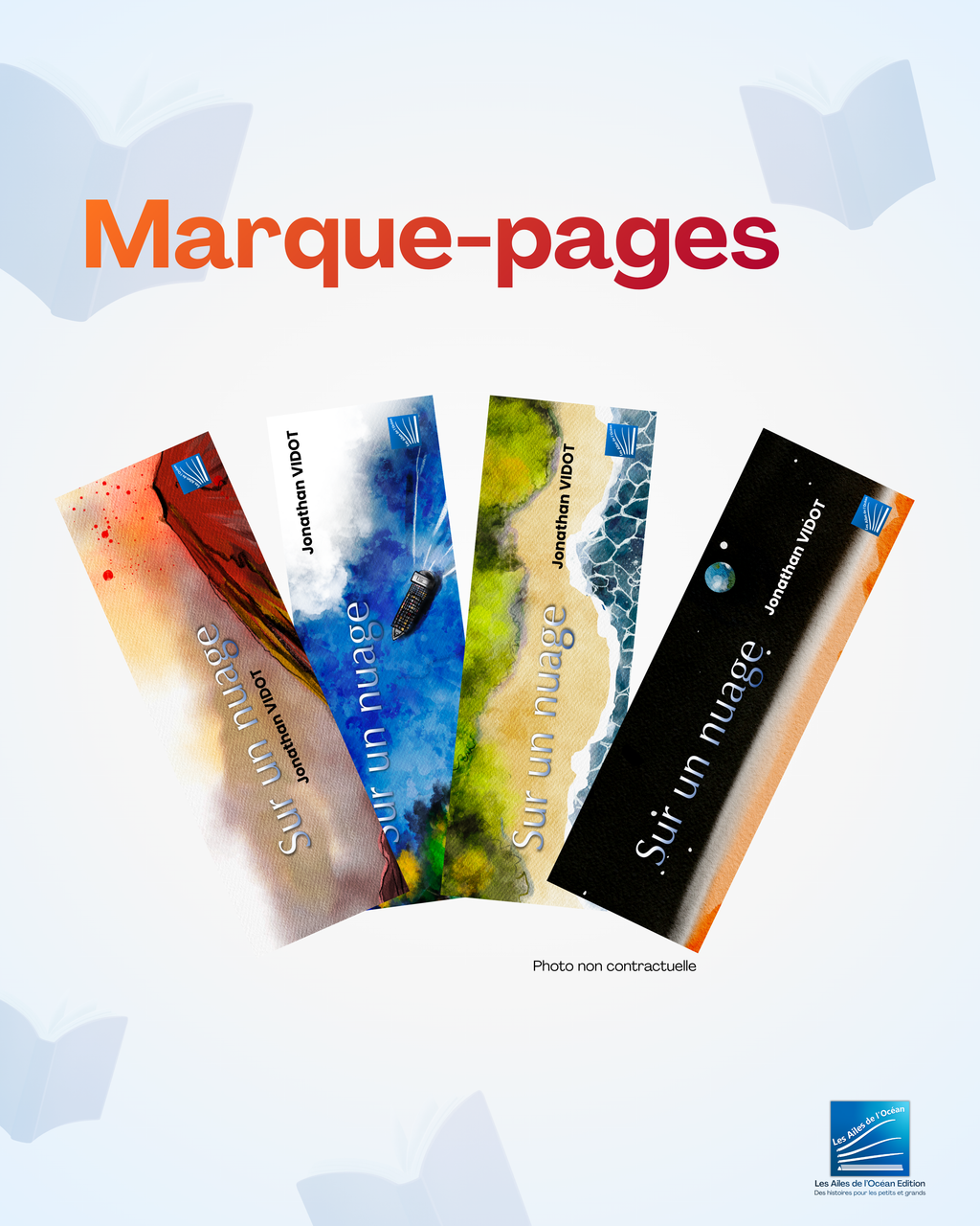 Pack de 4 marque-Pages