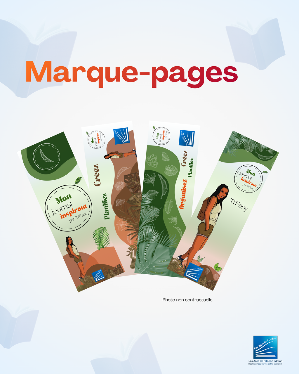 Pack de 4 marque-Pages