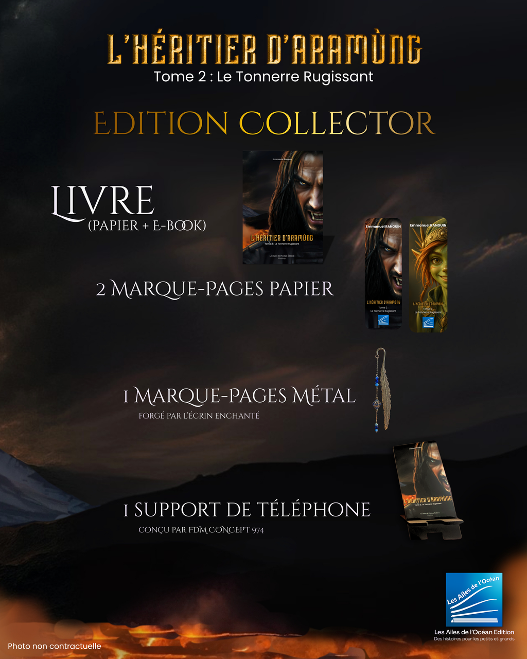 L'Héritier d'Aramùng - Tome 2 : Le Tonnerre Rugissant (Collector)