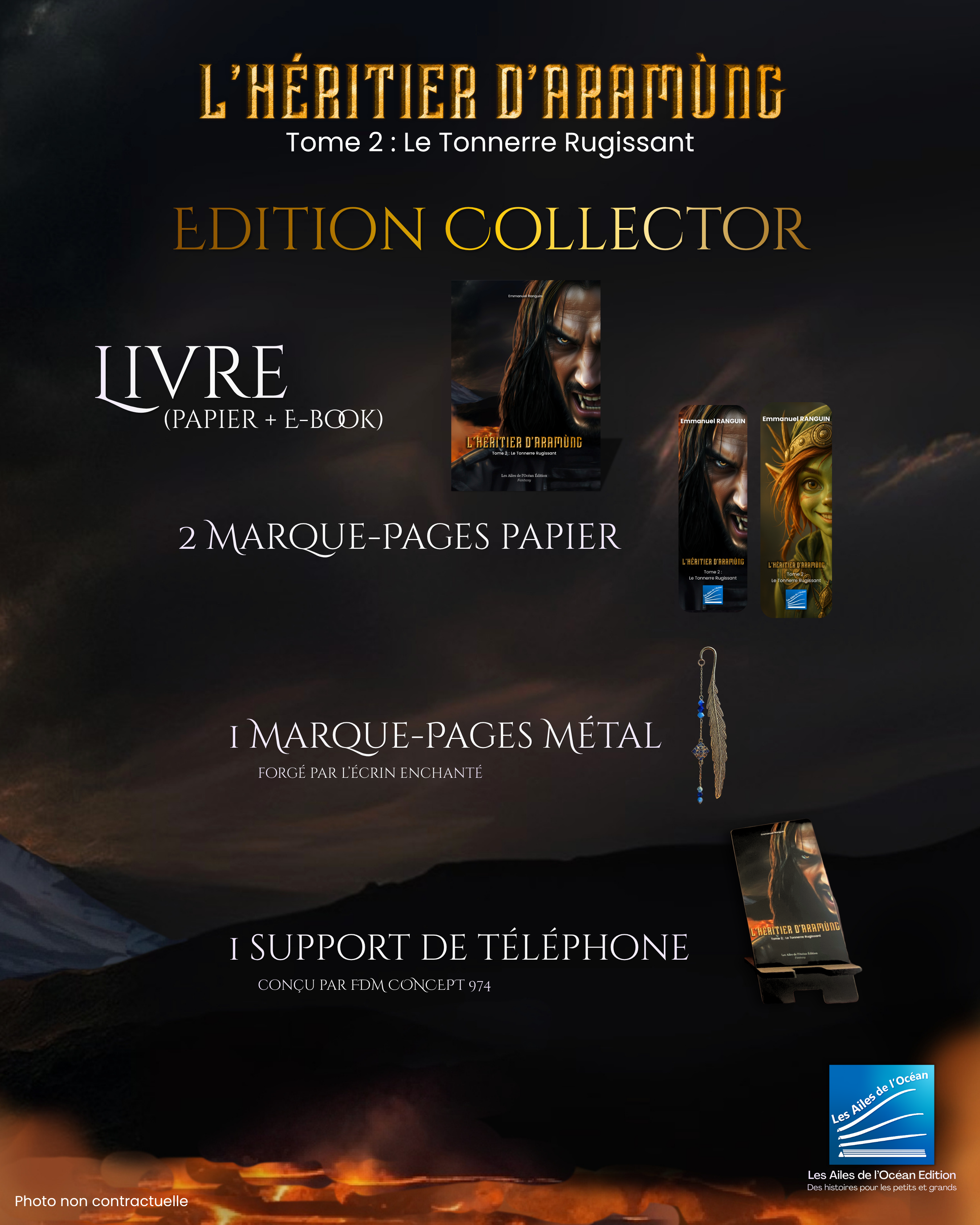 L'Héritier d'Aramùng - Tome 2 : Le Tonnerre Rugissant (Collector)