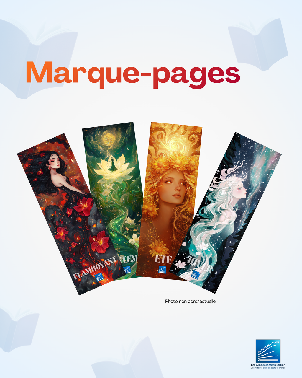 Pack de 4 marque-Pages
