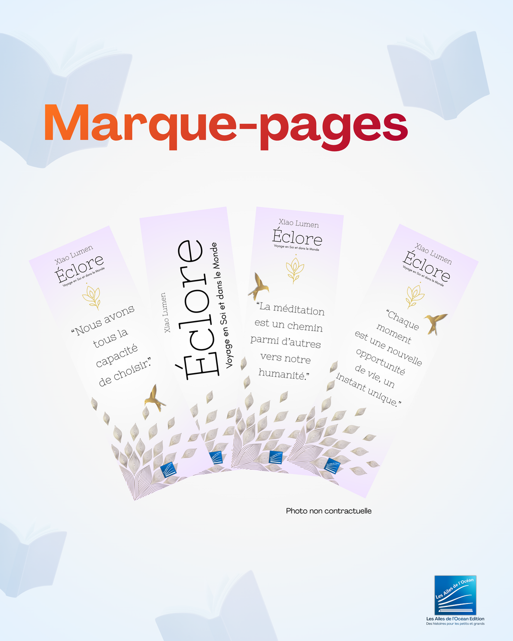 Pack de 4 marque-Pages