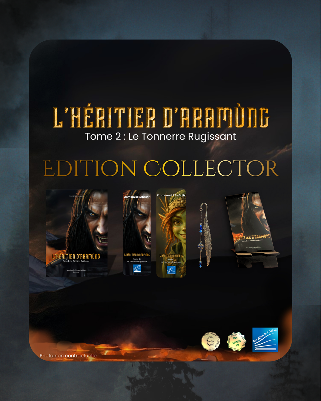 L'Héritier d'Aramùng - Tome 2 : Le Tonnerre Rugissant (Collector)