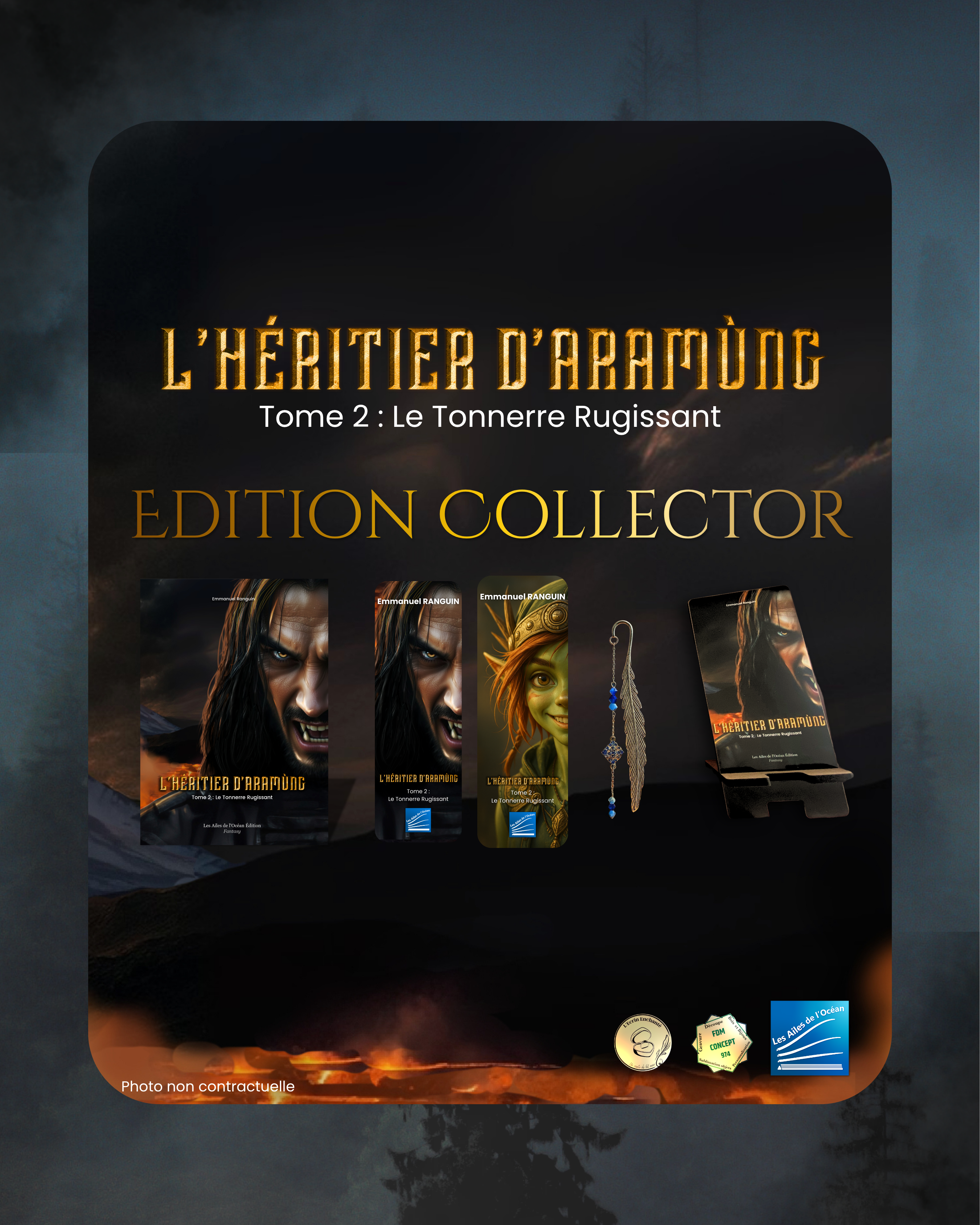 L'Héritier d'Aramùng - Tome 2 : Le Tonnerre Rugissant (Collector)